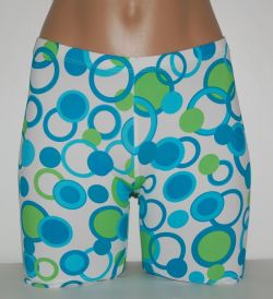 Blue Tide - WOMEN'S/GIRLS-Spandex Compression Shorts - Bskinz