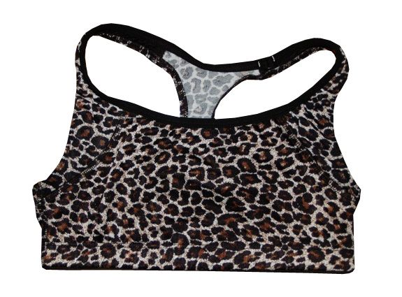 Leopard Skin Sports Bra - Bskinz