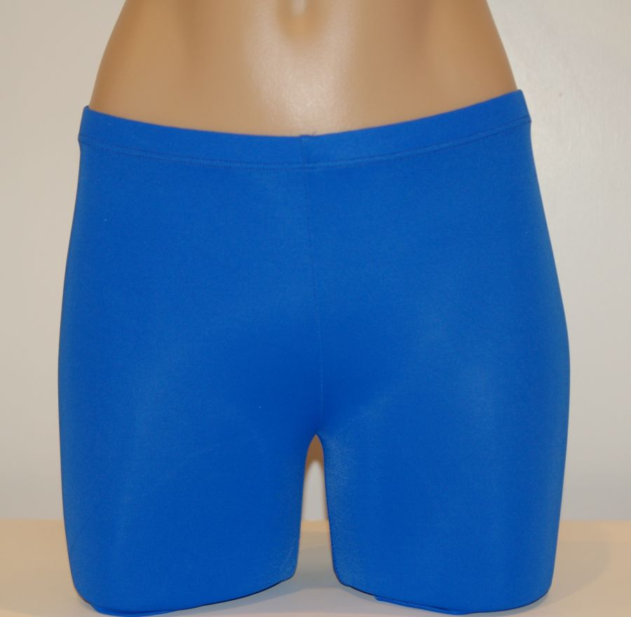 Royal Blue SOLID - WOMEN'S/GIRLS-Spandex Compression Shorts - Bskinz