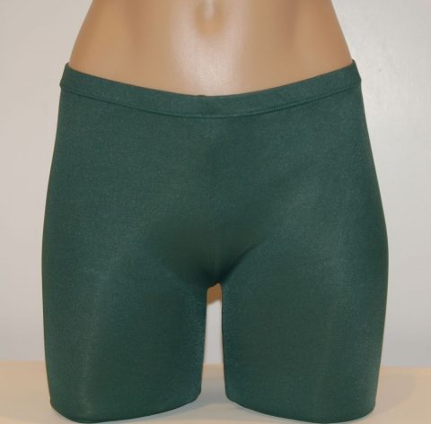 Forest Green SOLID - WOMEN'S/GIRLS-Spandex Compression Shorts - Bskinz