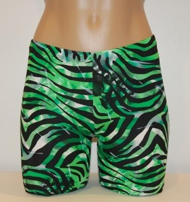 Green Tiger - WOMEN'S/GIRLS-Spandex Compression Shorts - Bskinz