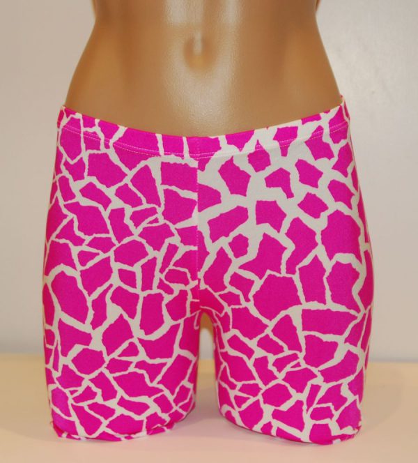 Pink Giraffe - WOMEN'S/GIRLS-Spandex Compression Shorts