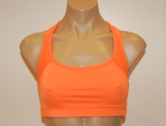 Neon Orange Sports Bra