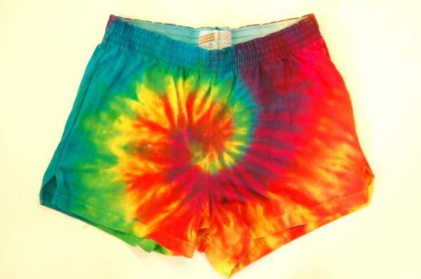 Rainbow Spiral Soffe Shorts