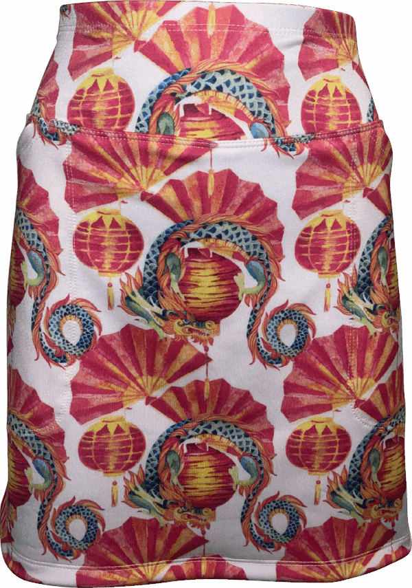 Chinese New Year Golf Skort - NEW