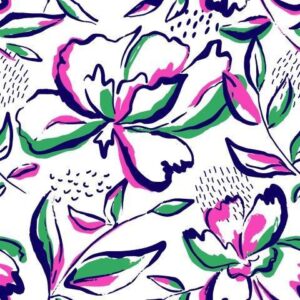 Modern Floral Golf Skort - NEW