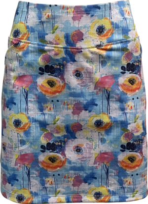 Water Garden Golf Skort