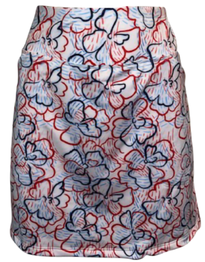 American Blooms Golf Skort - NEW