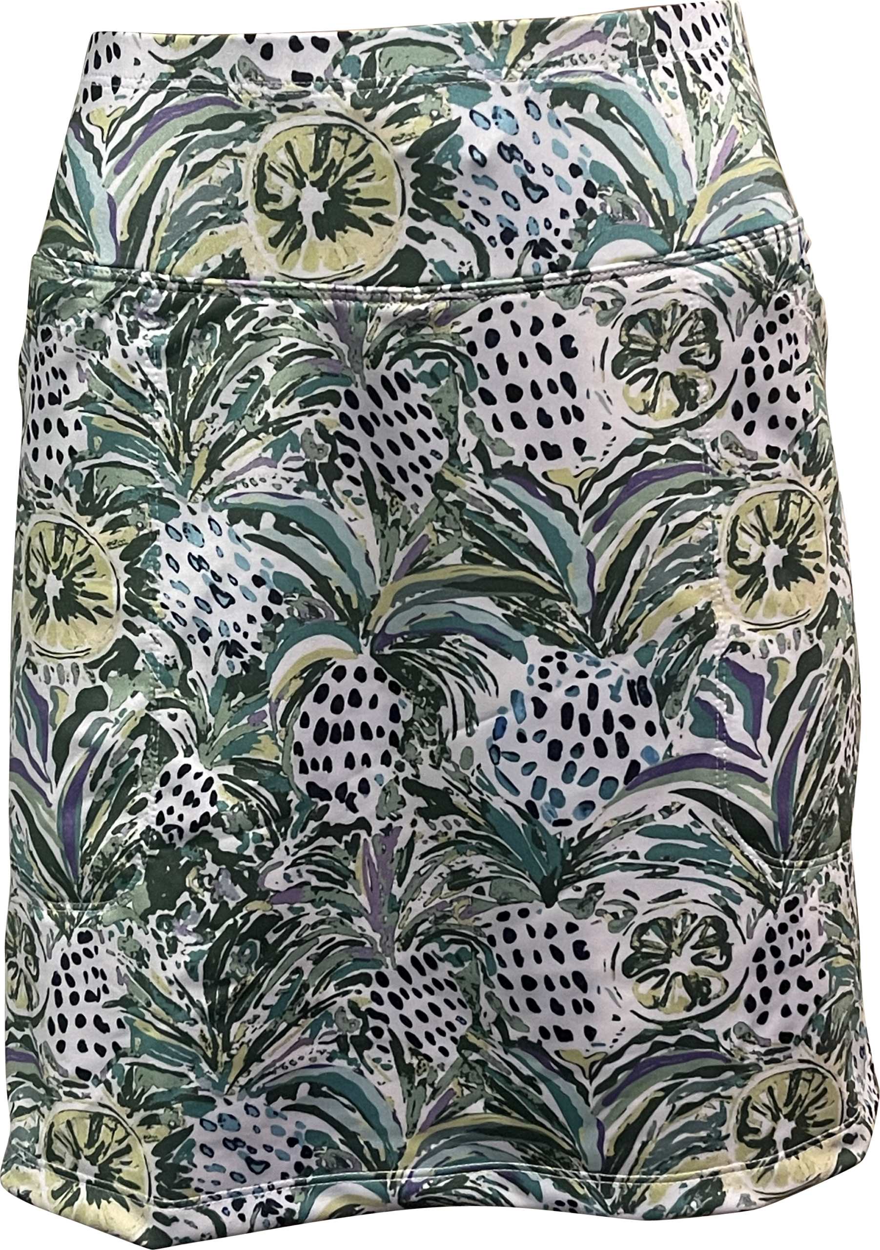 Pineapple Zest Golf Skort - NEW